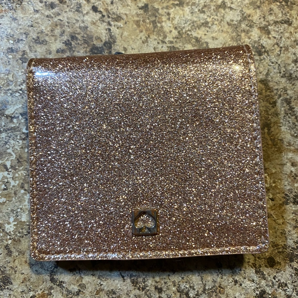 Kate Spade Pink Glittery Wallet